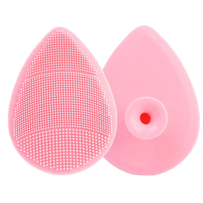 Face Silicone Cleansing Brushes Facial Scrubber Soft Skin Pad Brushes