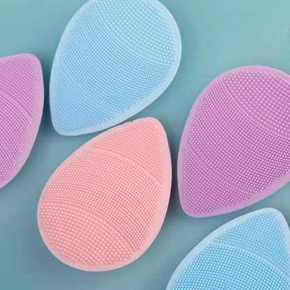 Face Silicone Cleansing Brushes Facial Scrubber Soft Skin Pad Brushes