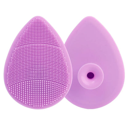 Face Silicone Cleansing Brushes Facial Scrubber Soft Skin Pad Brushes