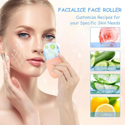 3 pc Ice Roller and Gua Sha Glow up tools