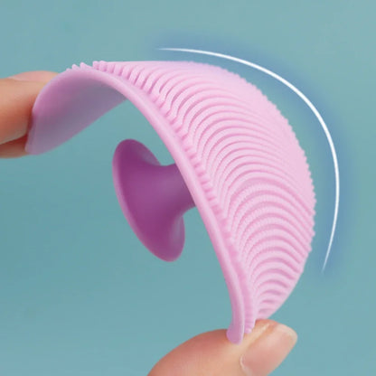 Face Silicone Cleansing Brushes Facial Scrubber Soft Skin Pad Brushes
