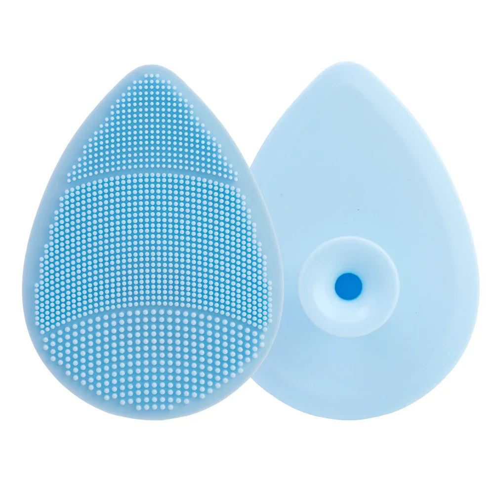 Face Silicone Cleansing Brushes Facial Scrubber Soft Skin Pad Brushes